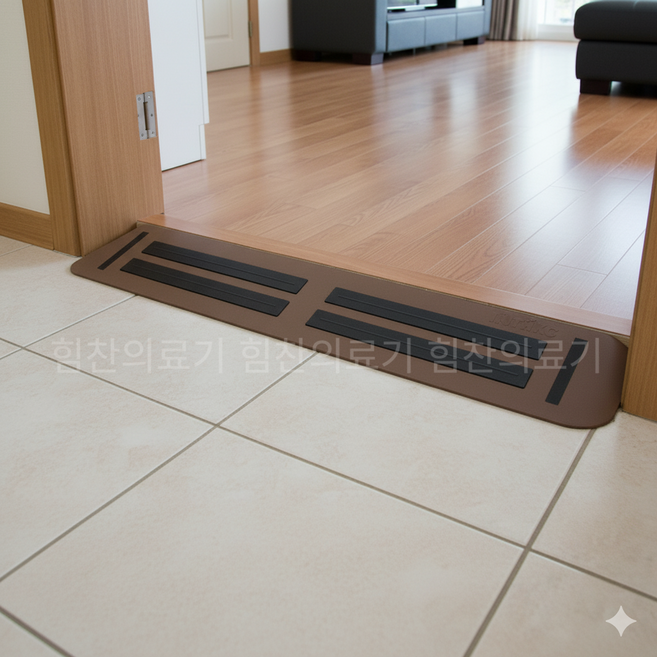 문턱경사로 휠체어 방문턱제거 진입판 복지용구 장기요양보험 간병, 15%