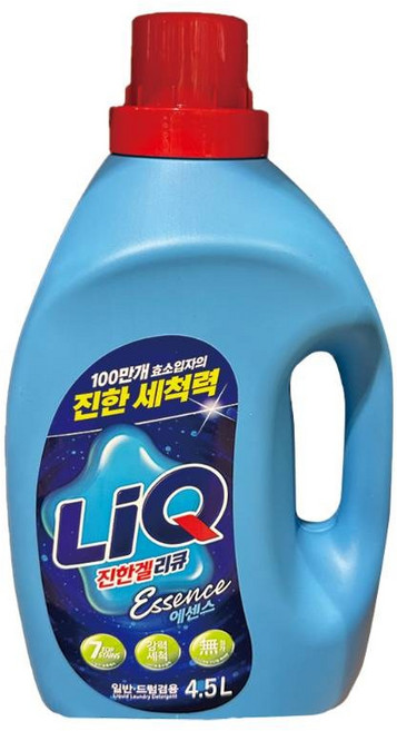 리큐 진한겔 에센스 세탁세제 본품, 4.5L, 2개