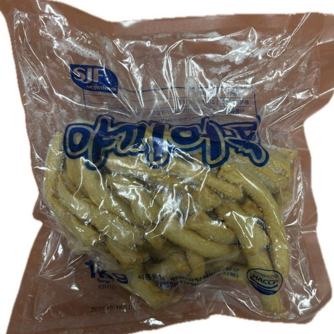 세진 튀김어묵 야끼어묵 1kg, 1개