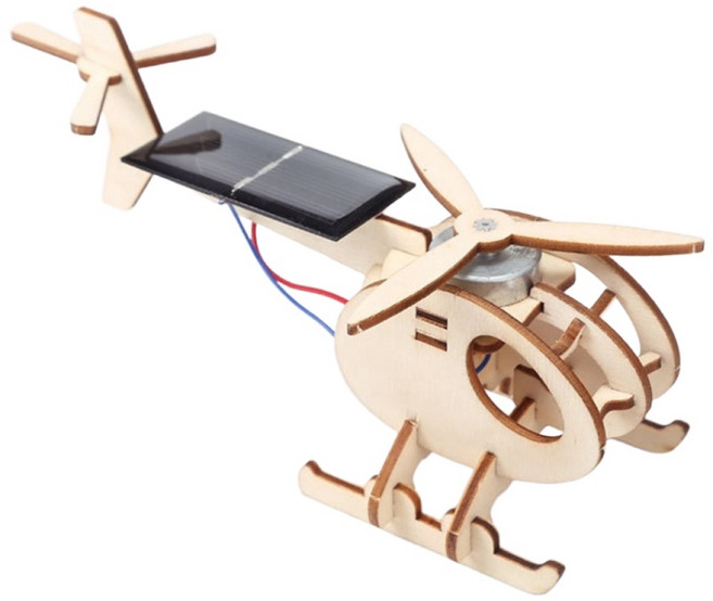 DIY科學教育(太陽能直升機), 單色, 1個