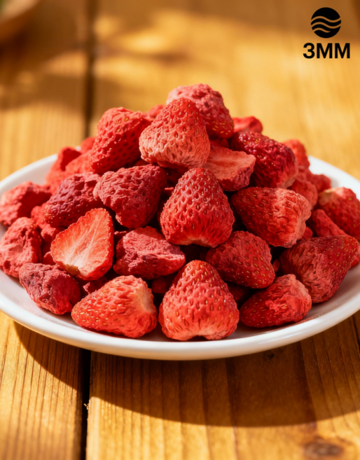 [3MM]동결건조 딸기100% 무설탕 고당도 프리미엄 딸기 아이간식 선물, 1개, 35g