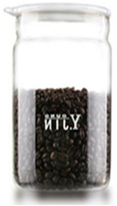 포포샵 유리 밀폐용기 1200ml 잼유리병