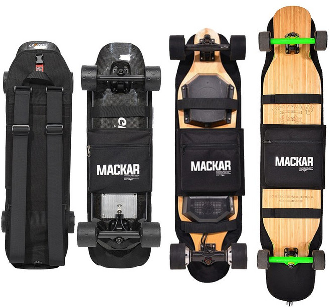 MACKER 스케이트보드 가방 백팩형 크루저보드 롱보드, M-90226-L, 1개