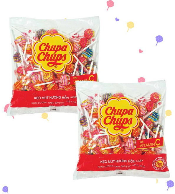 츄파춥스 막대사탕 120p (60p*2), 558g, 2개