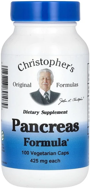 크리스토퍼오리지날포뮬라 크리스토퍼오리지널 췌장포뮬라 460mg 베지캡슐 100정, CRO89107, 1개 - 쿠팡