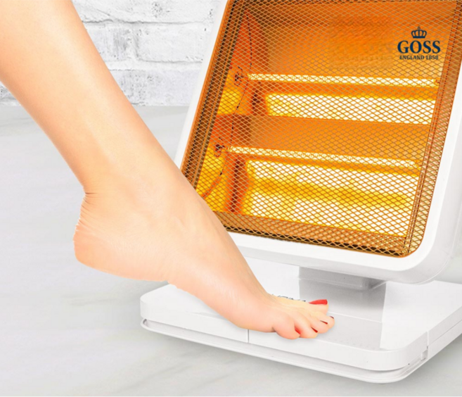 짐머만 발난로 사무실 발터치 전기 히터 전열기 난방기 스토브 미니 가정용 소형