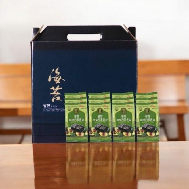 광천김 설 명절 김선물세트 12봉 도시락김 식탁김 캔김 구운김 햇김, 12개