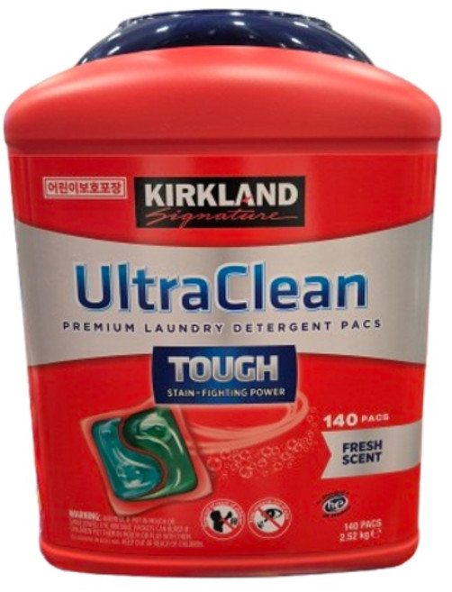 [커클랜드 시그니처] 커클랜드 울트라클린팩세제 140PC, 140개입, 1개