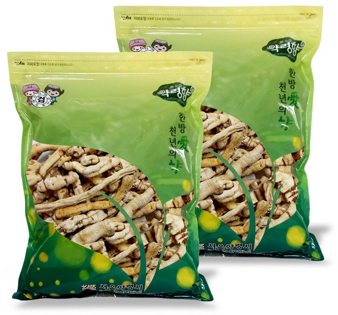 천년약초 (검사품)토종 백하수오 백수오 하수오, 2개, 200g