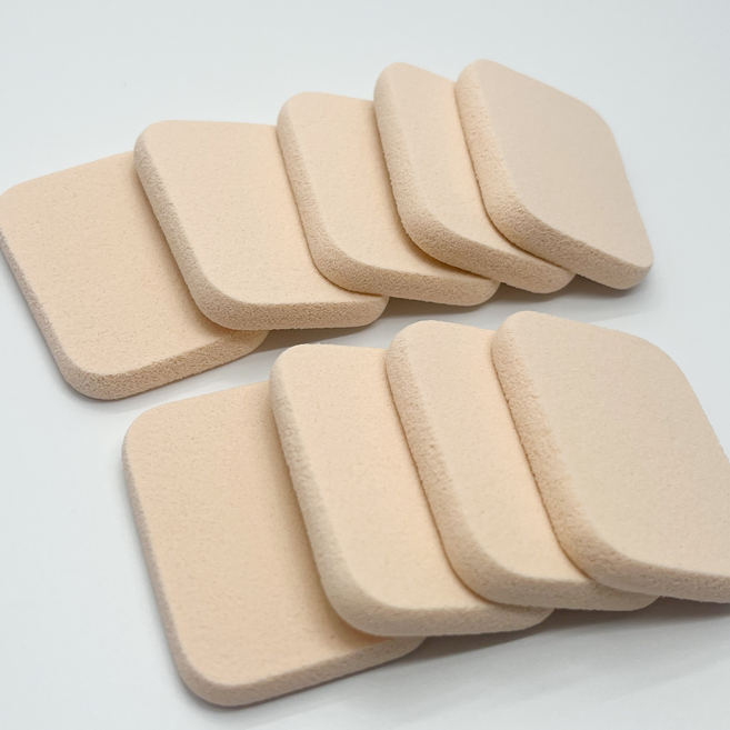 GAON IA_4410 프리미엄 파운데이션 사각퍼프 9P 아이엑트리스, Beige, 9개