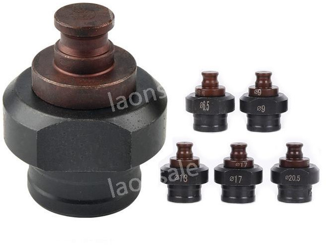 전기 유압 펀칭기날 금형 MHP-20 JP-20 원형몰드 타공 채널 앵글 구멍뚫기, 원형 13mm(2개이상 주문 가), 1개