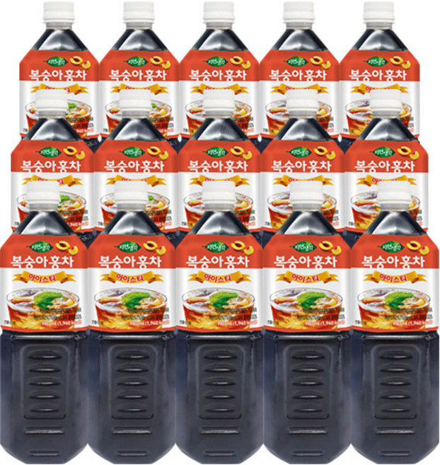 희창 자연생각 복숭아홍차 원액 980ml 15개입 (1박스), 15개