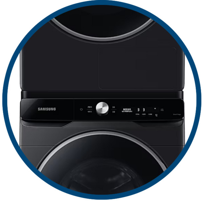 그랑데 AI 건조기 상단 설치 키트, 블랙캐비어(SKK-ATV), 1개