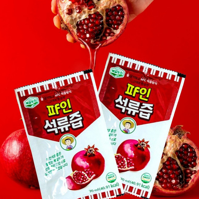 상생식품 석류즙 건강즙 갱년기 선물세트 70ml 60포 lov*85801lr, 1ml, 1개