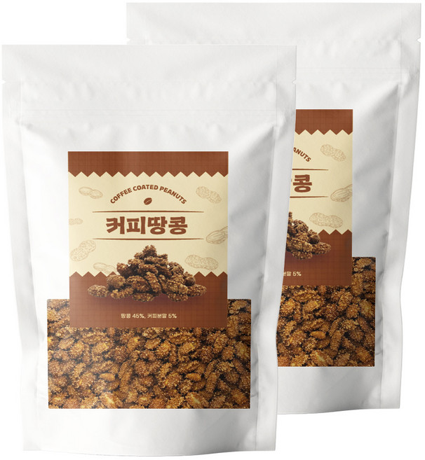 해나식품 커피땅콩, 2개, 1kg