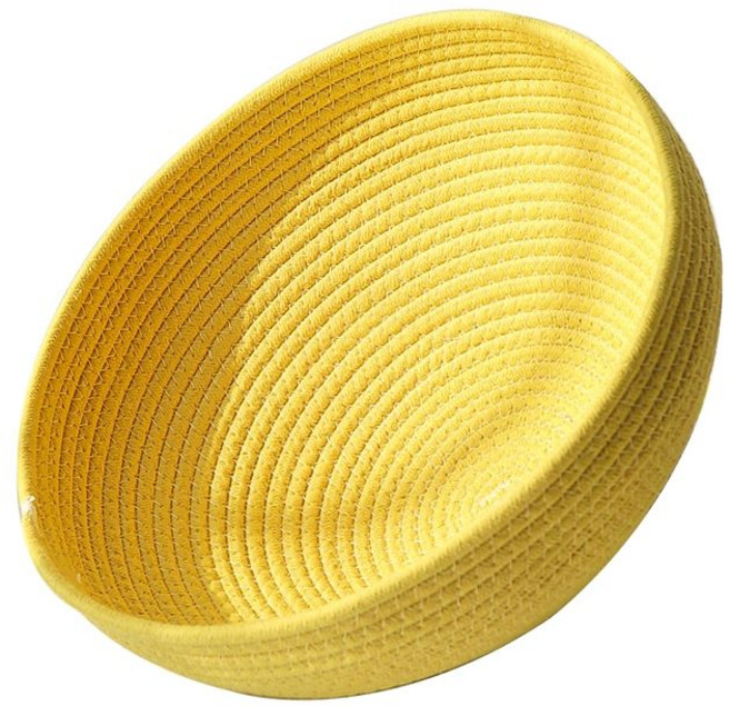 고양이 우주캡슐 수면 매트 사용 코튼 침대 제품 캣타워 로프 스크래처 사계절 해먹 안락함 세탁, 3.노란색 40cm 캡슐