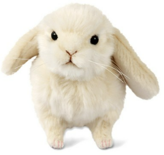 한사토이 롭이어토끼 봉제인형 7459 L, 11cm, 4개