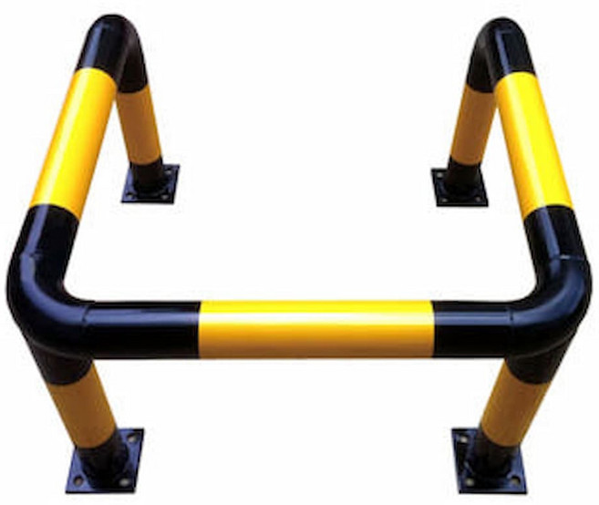 스틸 ㄷ자 코너가드 (다리 4개) 볼라드, 1개