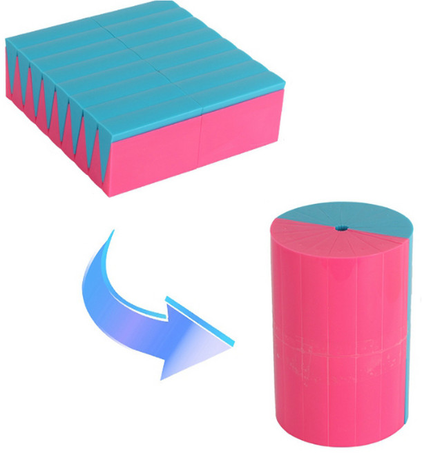 수학학습 원기둥 원뿔 분수 놀이 수학 놀이 전개도 부피 B541, 단품, 1개