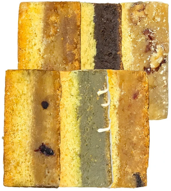 버터바크러스트 랜덤 SET [B set. 크러스트 맛보기팩 6ea] 15가지 맛 [랑주], 1세트, 240g - 쿠팡