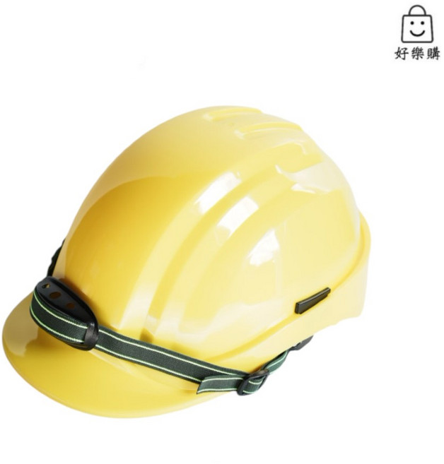 【好樂購】SN-330 新三線工程帽 日式安全帽 多功能行工業用安全防護頭盔, 1個, 黃色（旋鈕）, 黃