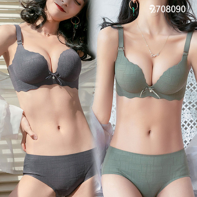 708090 노와이어 감탄브라 처진가슴 보정 브라 1+1