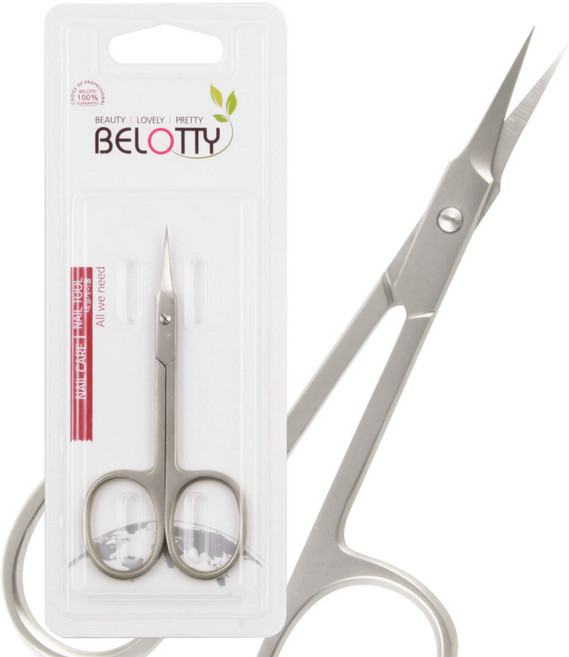 벨로티 네일가위 큐티클 정리 굳은살 내성 발톱 손톱정리, 1개, CPS-93