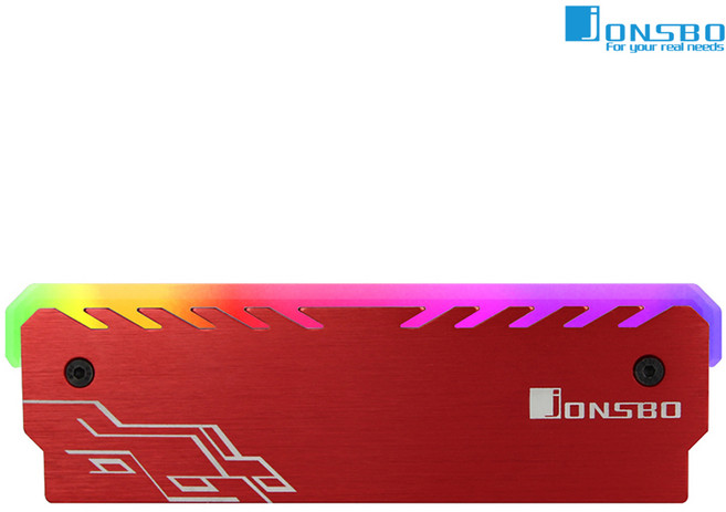 존스보 NC-1 메모리 램 방열판 AUTO RGB / 레드 1Pack, 1개