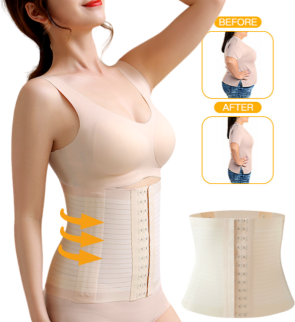 더날씬 코르셋 허리 보정 속옷 복대