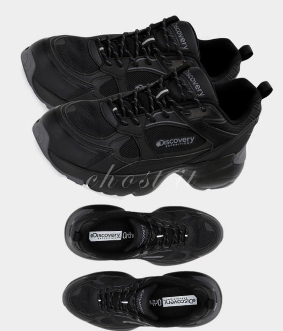 [국내정식] 디스커버리 남녀공용 운동화 러닝화 워킹화 엘런 DXSH5312N-BKS