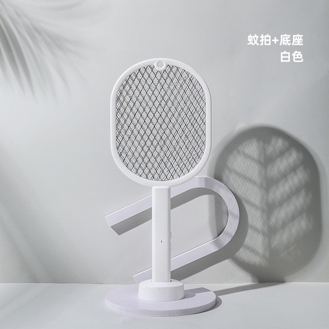 摺疊電蚊拍滅蚊燈二合一驅蚊器家用滅蚊拍充電式自動誘蚊滅蚊器, 鉛酸電池：400mAh