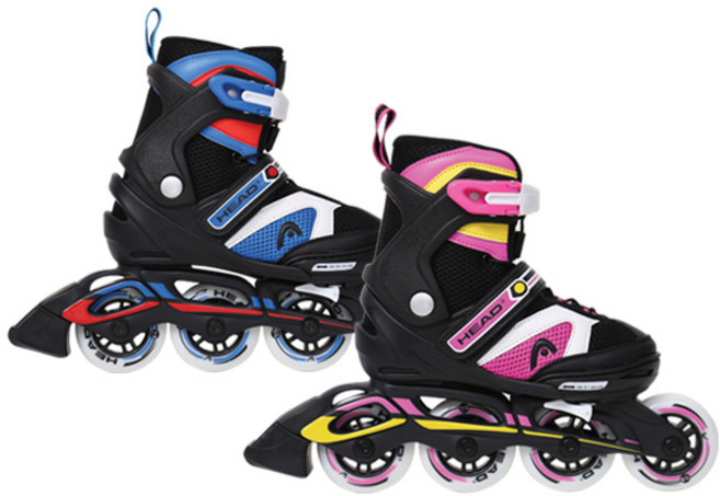 유아동 HEAD 헤드 인라인스케이트 BTX H20JR10 KC인증 퀵레이스시스템 3중장금 고성능베어링, 블루, 1개