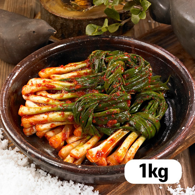 참가득 입맛 돋우는 파김치 1kg 국산 100% 잔파 별미김치, 1개