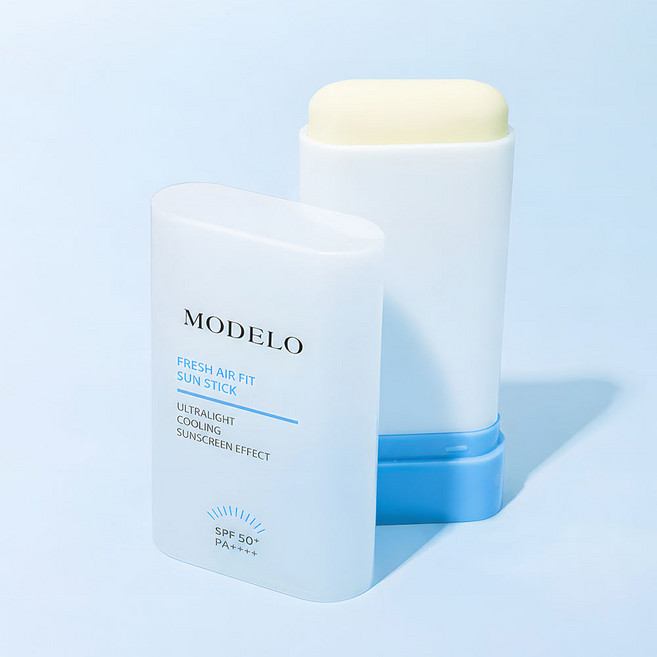 모델로 프레쉬 에어핏 수딩 쿨링 보송 선스틱 남자 여성 썬스틱 SPF50+ PA++++, 1개, 21ml