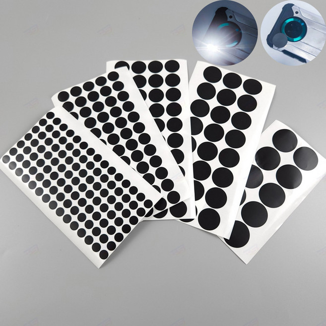 반투명 빛 차단 공유기 월패드 전자 제품 기기 전원 불빛 LED 라이트 빛 차단 가림 가리개 암막 스티커 15, B