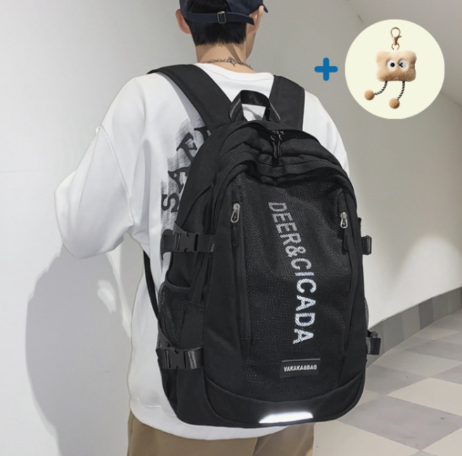멜로우샵 남여공용 데일리 직장인 학생 백팩 운동 여행용 커플 대학생