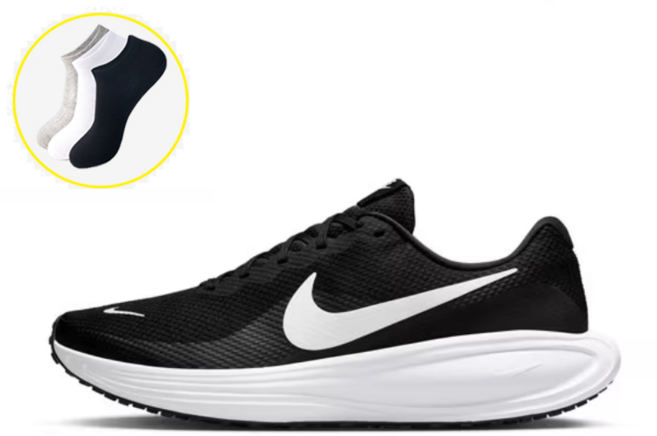 [국내매장판] 나이키 우먼스 레볼루션 8 런닝화 (HJ8485) + 데일리양말 증정