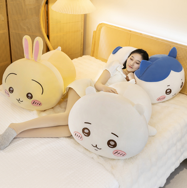 4위 - 치치카와 하치와레 우사기 빅사이즈 인형쿠션 빅사이즈 봉제인형 40cm 60cm 80cm, 치이카와