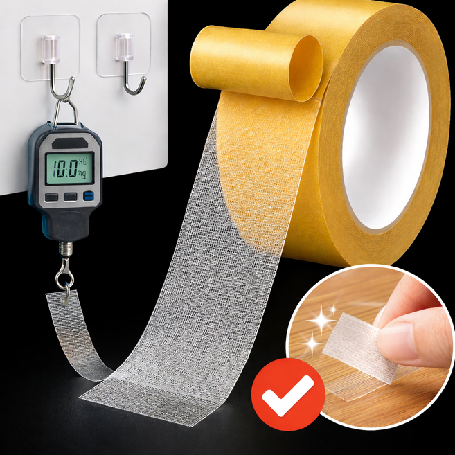 브로키 자국없는 초강력 양면테이프 3cm x 10m, 3개