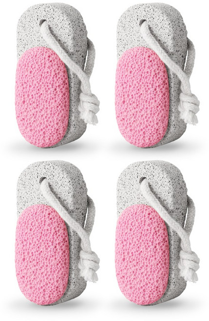 에프쓰리시스템즈 세라믹 앤 퍼미스 양면 스톤 발각질제거 15g 4개