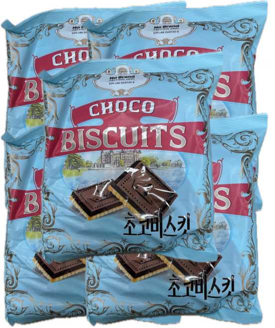 노브랜드 초코비스킷, 253g, 5개