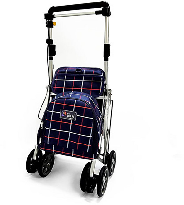 ㈜삼주유니콘 성인용보행기 KS120 실버카 할머니유모차 효도선물, 1개