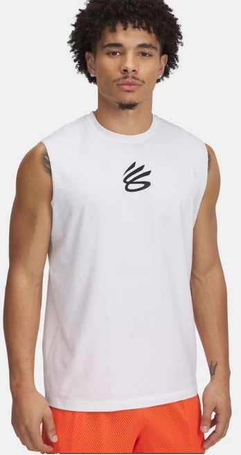 [AK분당점] [언더아머] UA 커리 시그니처 슬리브리스 티셔츠(1390352-100)