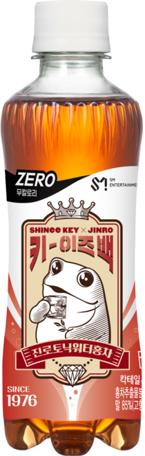 진로 토닉 워터 홍차 제로 칼로리, 300ml, 12개