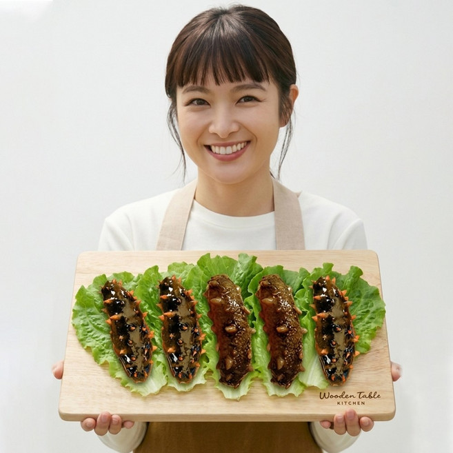 국내산 자연산 통영 원물 활통해삼 산지직송, 1개, 해삼 1kg