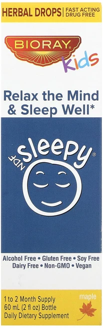 Bioray 어린이용 NDF 슬리피 메이플 60ml(2fl oz), Bioray어린이용NDF슬리피메이플60ml2floz, 1개, 60ml - 쿠팡
