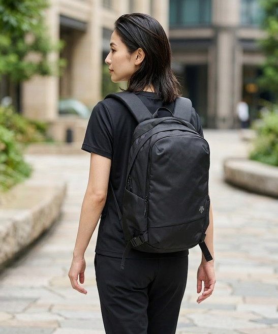 데상트 descente 듀얼리스 테그로브 경량 백팩 블랙 SR123DBP10, BLK0_BLACK, F