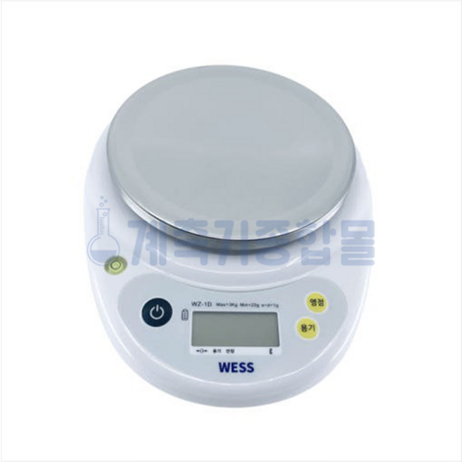 디지털 주방저울 베이킹 이유식 카페저울 전자저울 WZ-1D 3kg