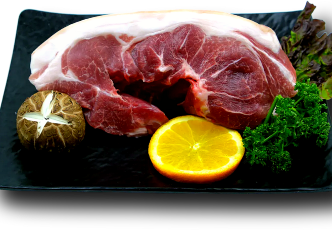 미트컷 한돈 돼지 뒷다리살 보쌈&수육용, 10개, 1kg