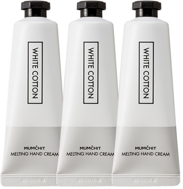 멈칫 핸드크림 화이트코튼, 50ml, 3개